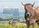 Allgäuer Rindvieh 2024 (Tischkalender 2024 DIN A5 quer)