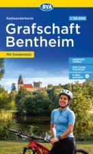 Radwanderkarte BVA Radwandern in der Grafschaft Bentheim 1:50.000, reiß- und wetterfest, E-Bike-geeignet, mit kostenlosem GPS-Download der Touren via