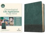 NLT Chronological Life Application Study Bible, Second Edition (Leatherlike, Slate Blue Leaf)