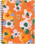 Poppies 2024 6.5 X 8.5 Softcover Weekly Planner
