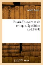 Essais d'histoire et de critique. 2e édition