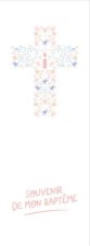 Lot de 20 signets Sisters rose - Souvenir de mon baptême