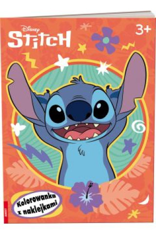 Disney Stitch. Kolorowanka z naklejkami