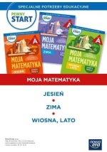 Pewny start. Moja matematyka. Zestaw. Kart pracy. Jesień, Zima, Wiosna, Lato. Poziom A