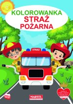 Kolorowanka. Straż pożarna