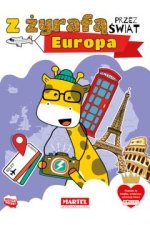 Kolorowanka z Żyrafą przez świat.Europa