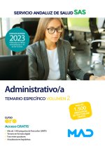 ADMINISTRATIVO SERVICIO ANDALUZ SALUD TEMARIO ESPECIFICO 2