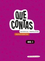 QUE CONTAS - MATEMATICAS MANIPULATIVAS. NIVEL 3. PROPOSTA DIDACTICA