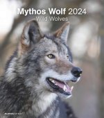 Mythos Wolf 2024 - Foto-Kalender - Wand-Kalender - 30x34