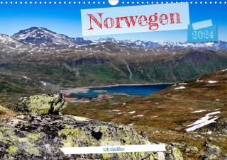 Norwegen Wanderbar (Wandkalender 2024 DIN A3 quer)