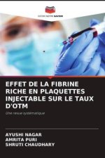 EFFET DE LA FIBRINE RICHE EN PLAQUETTES INJECTABLE SUR LE TAUX D'OTM