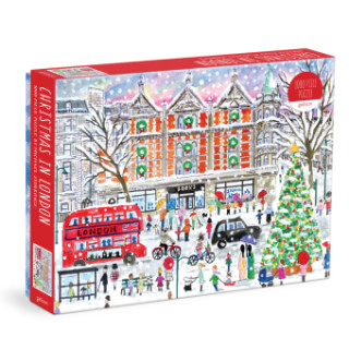 Michael Storrings Christmas in London 1000 Piece Puzzle (Gra)