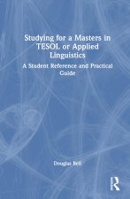 Studying for a Masters in TESOL or Applied Linguistics
