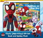 Disney Junior Marvel Spidey and His Amazing Friends: First Look and Find Book Box and Plush Gift Set