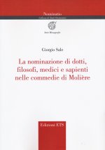 nominazione di dotti, filosofi, medici e sapienti nelle commedie di Molière