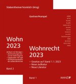 PAKET: Wohnrecht 2023 Band 1 + 2, m.  Buch, m.  Buch, 2 Teile
