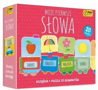 Moje pierwsze słowa. Puzzle + książka