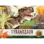 Tyranozaur. Puzzle 3D + Książka