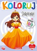 Koloruj. Sukienki
