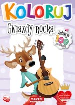 Koloruj. Gwiazdy rocka