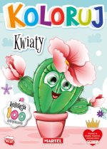 Koloruj. Kwiaty