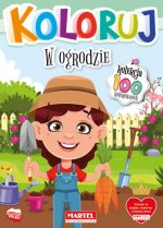Koloruj. W ogrodzie
