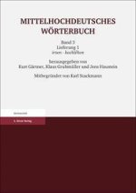 Mittelhochdeutsches Wörterbuch. Dritter Band Lieferung 1