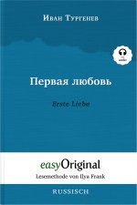 Pervaja ljubov / Erste Liebe (Buch + MP3 Audio-CD) - Lesemethode von Ilya Frank - Zweisprachige Ausgabe Russisch-Deutsch, m. 1 Audio-CD, m. 1 Audio, m
