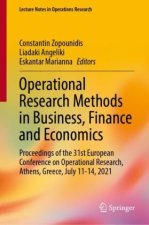 Operational Research Methods in Business, Finance and Economics
