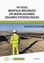 UF 0152 MONTAJE MECANICO EN INSTALACIONES SOLARES FOTOVOLTA