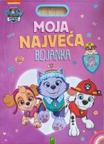 Paw Patrol: Moja bojanka - roza