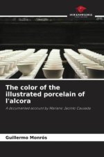 The color of the illustrated porcelain of l'alcora