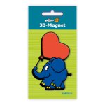 Trötsch Die Maus Magnet Elefant Herzballon Herz Luftballon