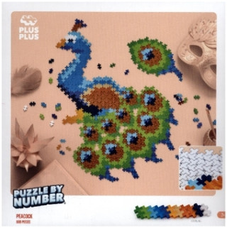 Plus Plus - 800 Kreativ Bausteine Puzzle Pfau