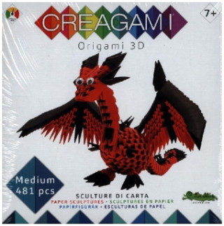CREAGAMI - Origami 3D Drachen 481 Teile