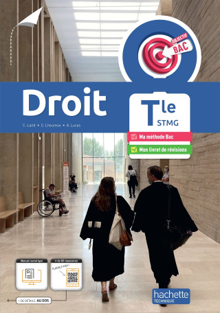 Objectif Bac Droit Term STMG - livre de l'élève -  Ed. 2023