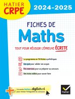 Tout le CRPE en fiches - Maths - Epreuve écrite 2023/2024