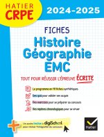 Tout le CRPE en fiches - Histoire-Géo-EMC - Epreuve écrite 2023/2024