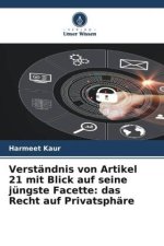 Verständnis von Artikel 21 mit Blick auf seine jüngste Facette: das Recht auf Privatsphäre
