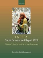 India Social Development Report 2022 (Paperback)