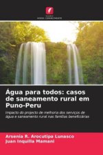 Água para todos: casos de saneamento rural em Puno-Peru