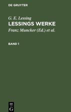 Lessings Werke, Band 1, Lessings Werke Band 1