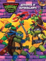 Ninja Turtles - Teenage years - Activités et autocollants
