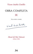 OBRA COMPLETA IX VICENT ANDRES ESTELLES