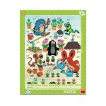 Deskové puzzle Krtek zahradník 40 dílků