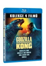 Godzilla a Kong kolekce (4x Blu-ray)