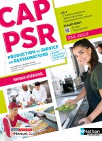 CAP Production et service en restaurations (rapide, collective, cafétéria) - Livre + Licence élève 2