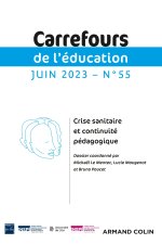 Carrefours de l'éducation n°55 (1/2023)