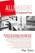 Mutation des pratiques corporelles dans les pays germanophones au XXIe siècle