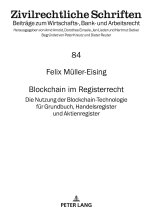 Blockchain im Registerrecht